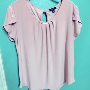 Pink and Gold Blouse.